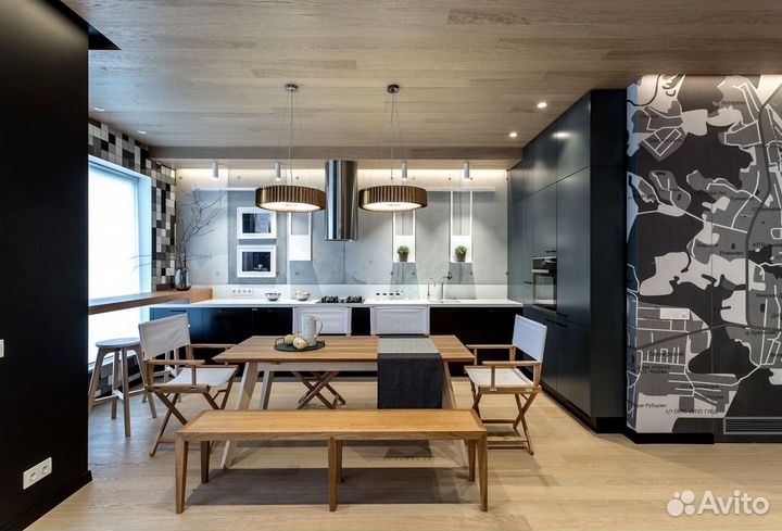 Современный кухонный гарнитур