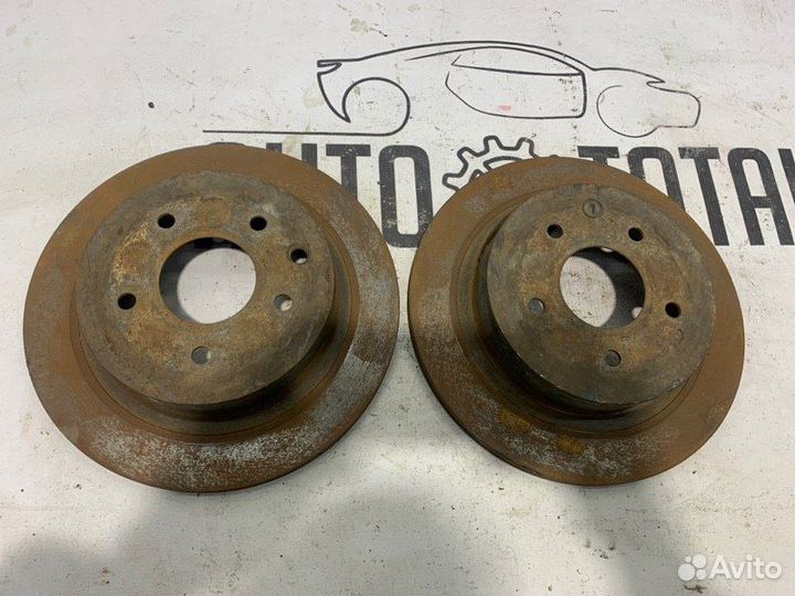 Диск тормозной задний Nissan X-Trail T30 QR20DE