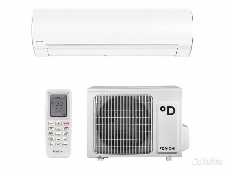 Кондиционеры Daichi O2 inverter -15C / завод Gree