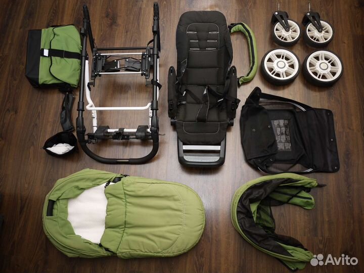 Коляска 2 в 1 teutonia