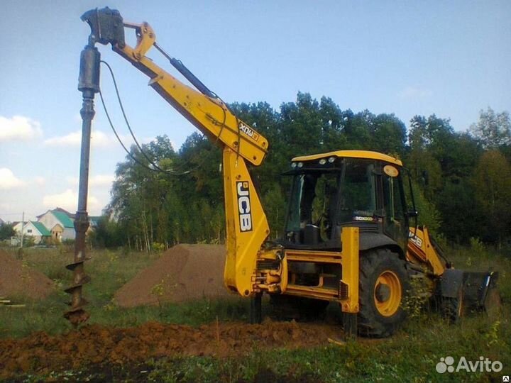 Экскаватор- погрузчик JCB 3CX super, гидробур,клык