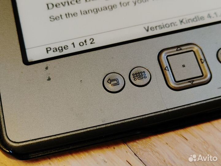 Электронная книга Amazon Kindle 4