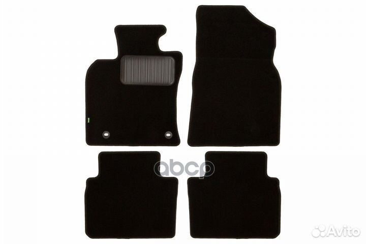 Коврики в салон 4 шт текстиль Standard klever02