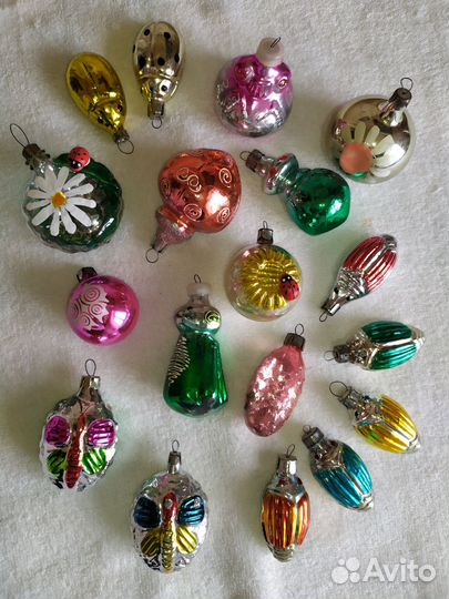 Ёлочные игрушки СССР