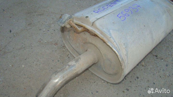 Глушитель основной Hyundai Accent 2 (LC) (тагаз)