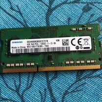 Озу Samsung sodimm DDR3L 1600 mhz 4gb