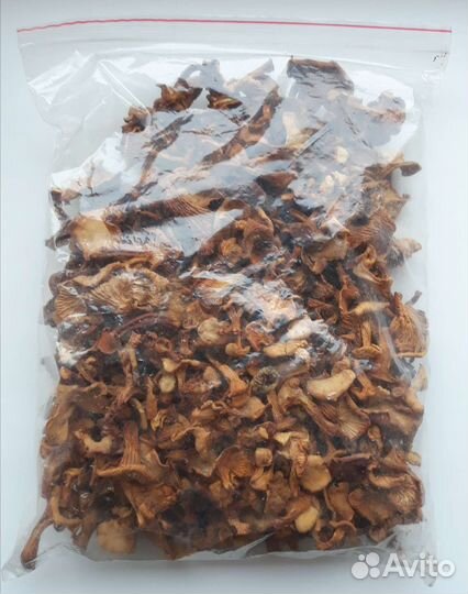 Сушеные грибы Лисички