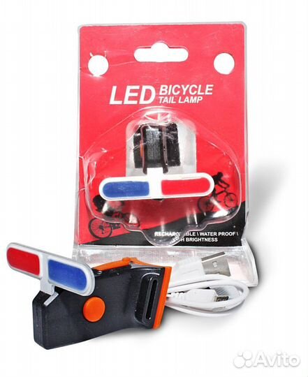 Вело фонарь задний, 45403