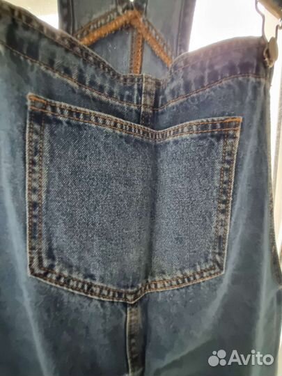 Джинсовый сарафан для беременных