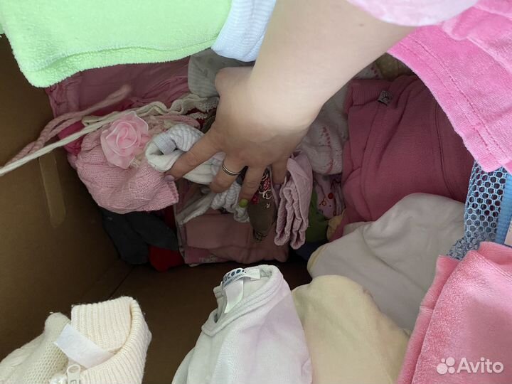 Детские вещи от 0 до 12 мес пакетом