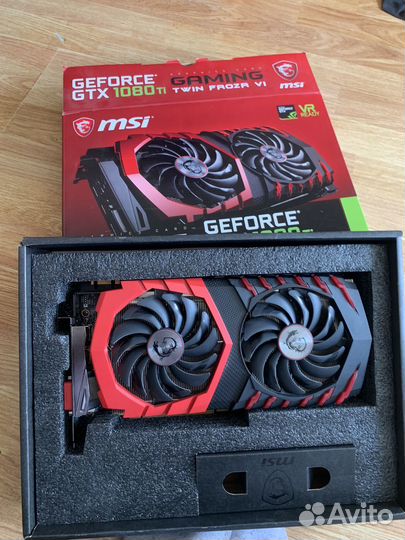 Видеокарта msi gtx 1080 ti