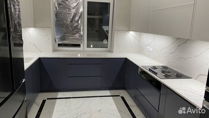 Столешница из камня (кварц, кварцевый агломерат)