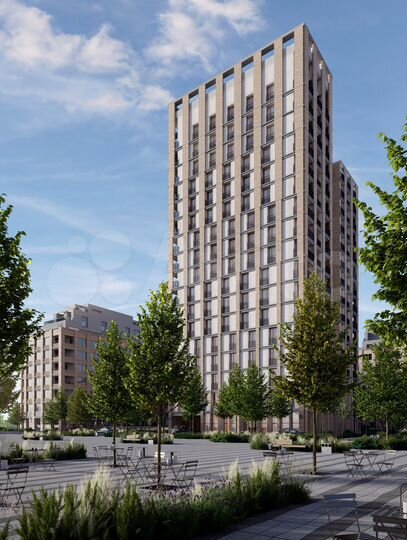 1-к. квартира, 43,2 м², 2/8 эт.