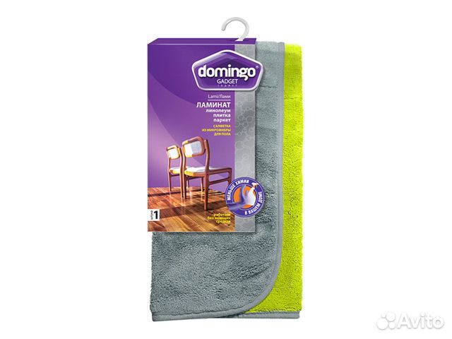 Салфетка domingo Лами 50х60см для пола микрофибра