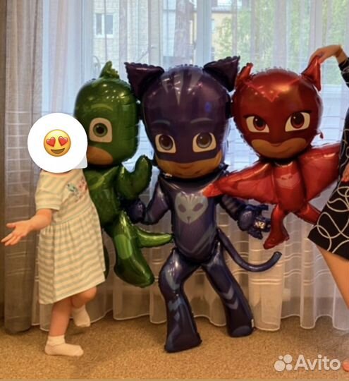 Воздушный шар Герои в масках