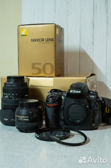 Зеркальный фотоаппарат nikon d700