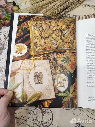 Книга Four Seasons in Cross Stitch