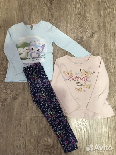 Одежда для девочки пакетом 104 110