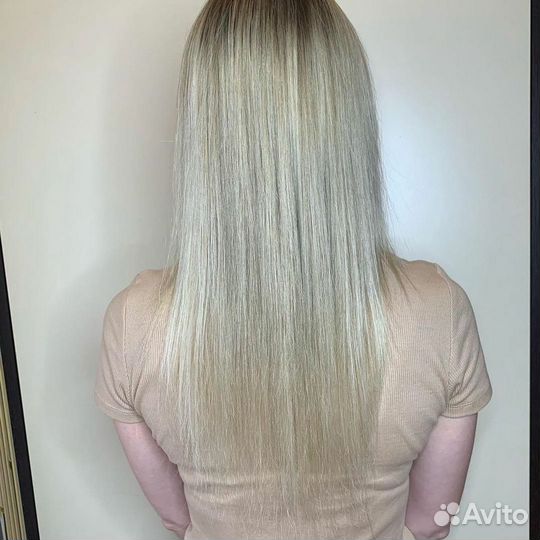 Наращивание волос.Микрокапсулы.Волосы+работа
