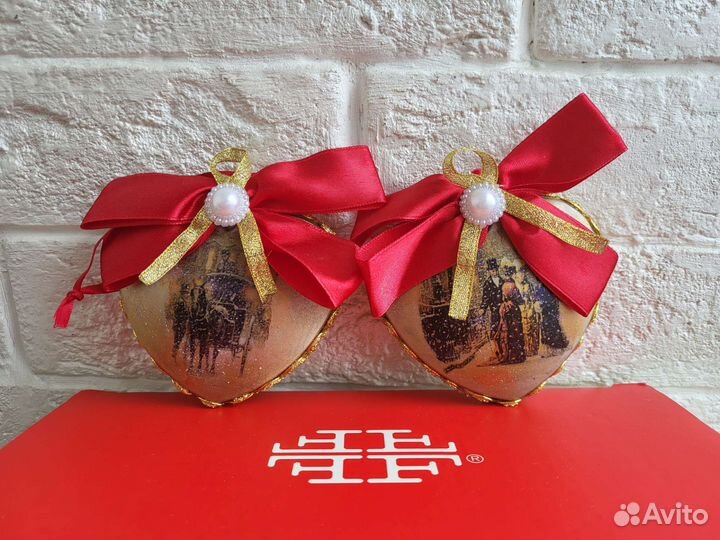 Елочные игрушки hand made