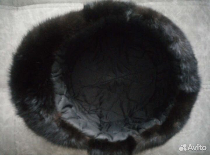 Норковая шапка мужская