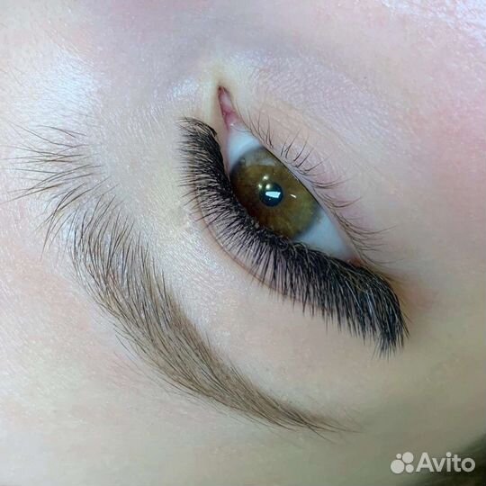 Наращивание ресниц на дому
