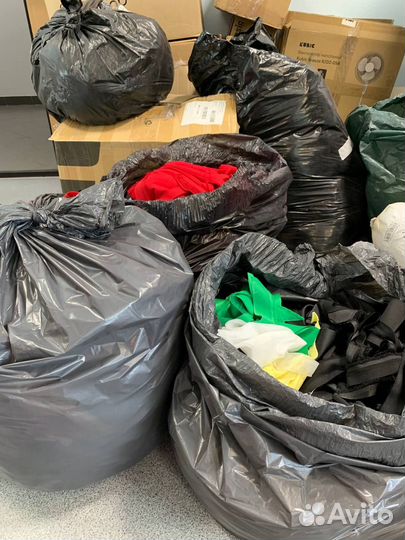 Отходы швейного производства (ткань обрезки/выпад)