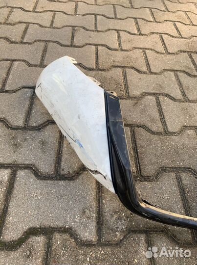 Диффузор заднего бампера мл164, W164 amg