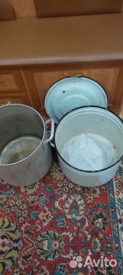 Бак алюминевый и эмалированный