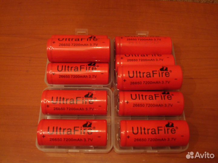 Аккумуляторы 26650 Soshine