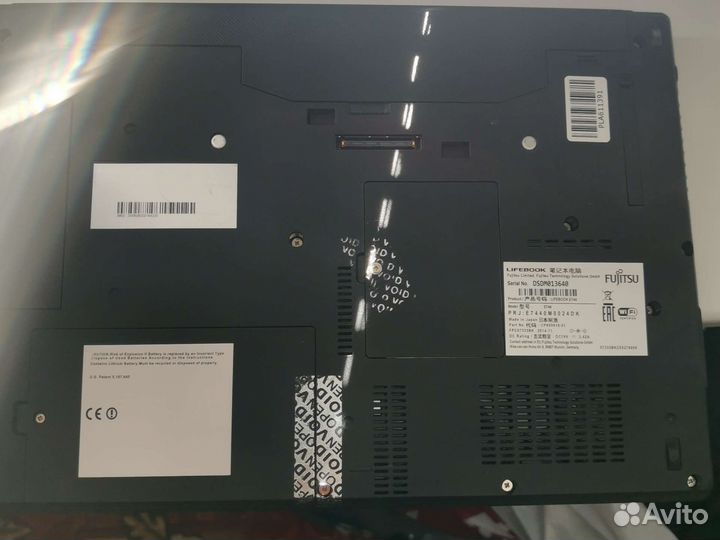 Ноутбук fujitsu lifebook
