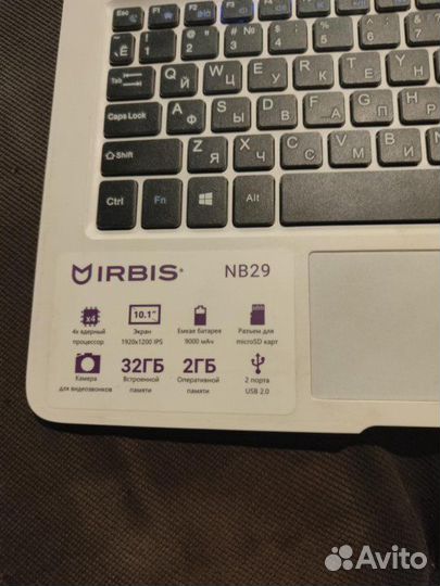 Нэтбук Irbis NB29