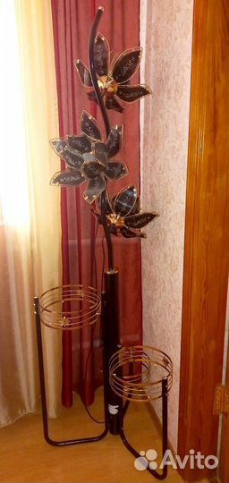 Светильник напольный торшер бу