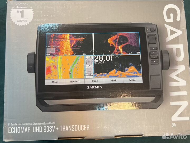 Garmin echomap uhd 93sv+gt56uhd