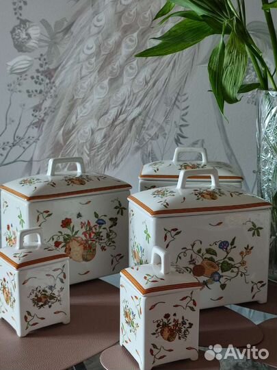 Банки для сыпучих продуктов керамика Imari Япония