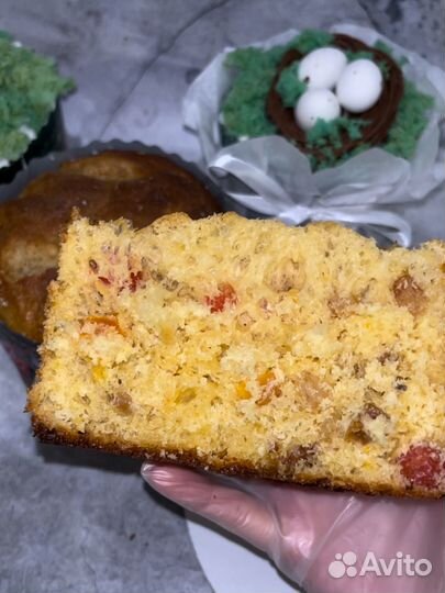 Куличи на заказ, творожные пасхи