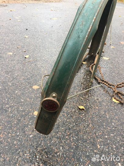 Старинная рама велосипеда-газ