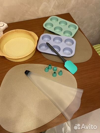 Форма силиконовая для выпечки, кондитерский мешок