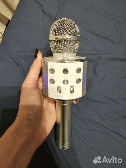 Микрофон для караоке беспроводной bluetooth