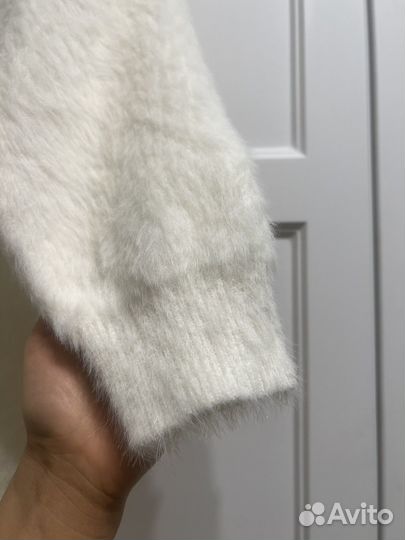 Кардиган длинный женский пушистый