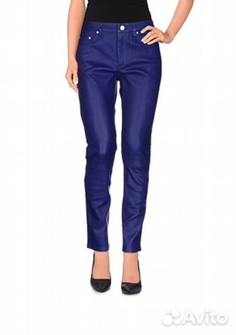 Кожаные брюки Acne studios оригинал