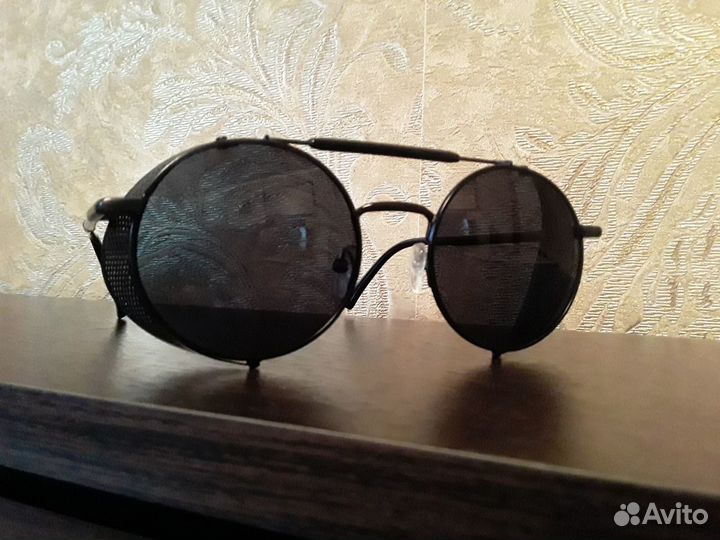 Солнцезащитные очки в стиле стимпанк со шторками