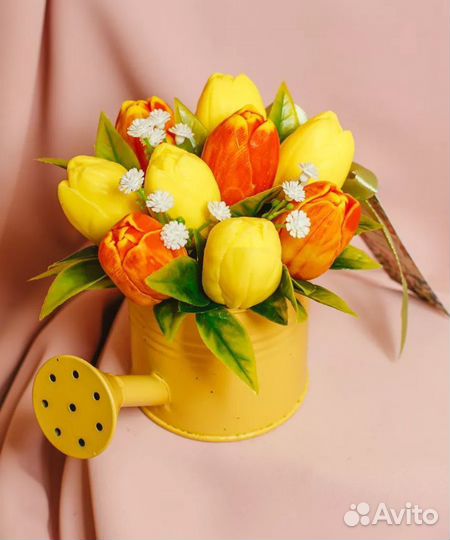 Букет из мыла