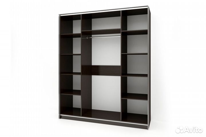 Шкаф-купе трехстворчатый 