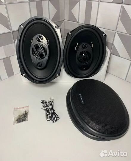 Динамики Pioneer A6965S овалы 6/9 1800W MAX