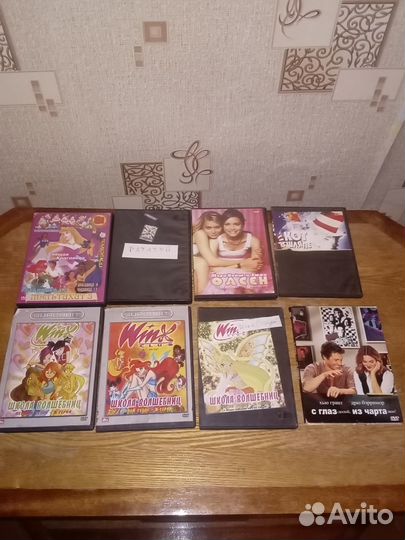 Двд диски в ассортименте