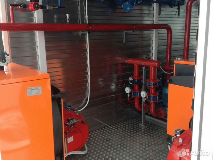 Блочно модульная дизельная котельная 1000 кВт