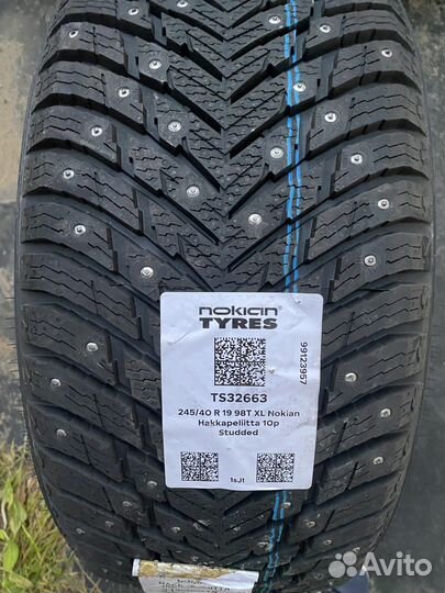 Nokian Tyres Hakkapeliitta 10p 245/40 R19