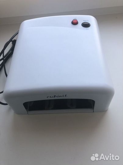 Уф-лампа Runail для моделирования гелем, 36 W RU 8