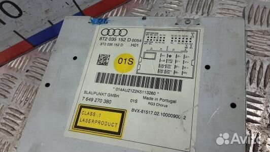 Магнитола audi A4 B8 (PML09OV02)